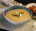 Creamy Courgette Soup with Garlic Croutons, for 2